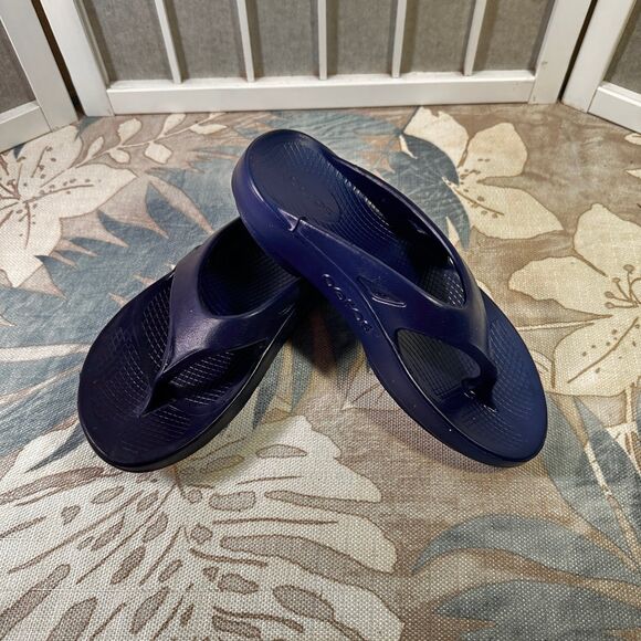 OOFOS Original Sandal Thong Flip Flop Recovery Sports Cushion Size 8 - Picture 4 of 10